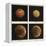 Four Moons of Jupiter. Io, Europa, Ganymede and Callisto, 1979-null-Framed Premier Image Canvas