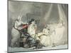 Four O'Clock in the Town-Thomas Rowlandson-Mounted Giclee Print