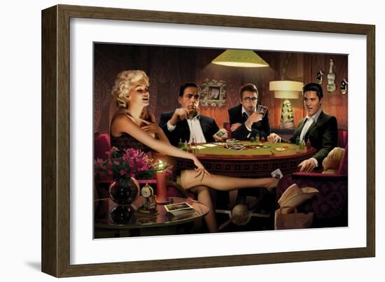 Four of a Kind-Chris Consani-Framed Art Print