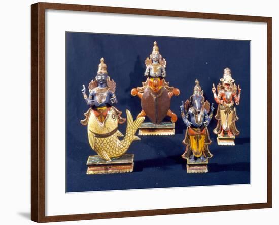 Four of the Incarnations of Vishnu-null-Framed Giclee Print