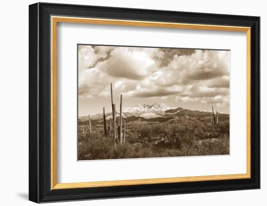 Four Peaks-Barry Hart-Framed Giclee Print