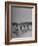Four People Competing in the National Water Skiing Championship Tournament-Mark Kauffman-Framed Photographic Print
