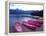 Four Pink Boats, Canadian Rockies ‘06-Monte Nagler-Framed Premier Image Canvas