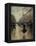 Four PM at the Carrefour Drouot and the Grand Boulevard-Jean Béraud-Framed Premier Image Canvas