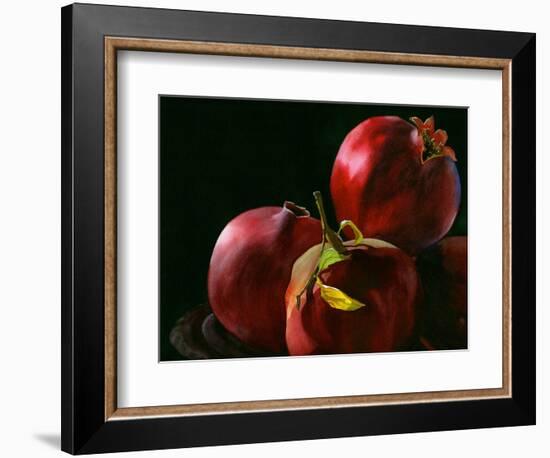 Four Pomegranates-Terri Hill-Framed Giclee Print