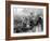 Four Prospectors Posed on Trail in Alaska During the Yukon Gold Rush in 1897-null-Framed Photo