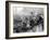 Four Prospectors Posed on Trail in Alaska During the Yukon Gold Rush in 1897-null-Framed Photo