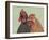 Four Roosters Brown Chickens-Jade Reynolds-Framed Art Print