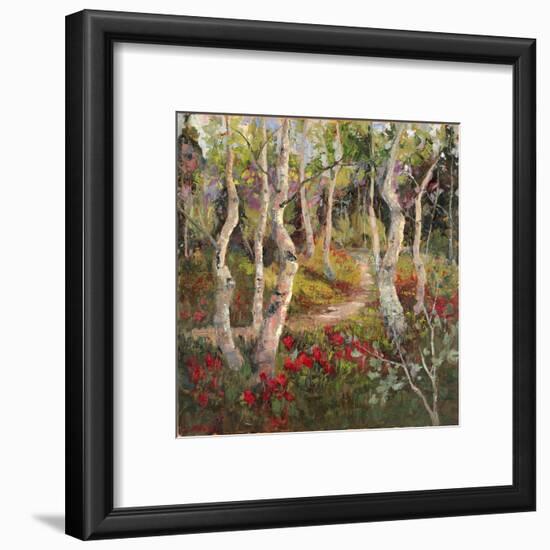 Four Seasons Aspens I-Nanette Oleson-Framed Art Print