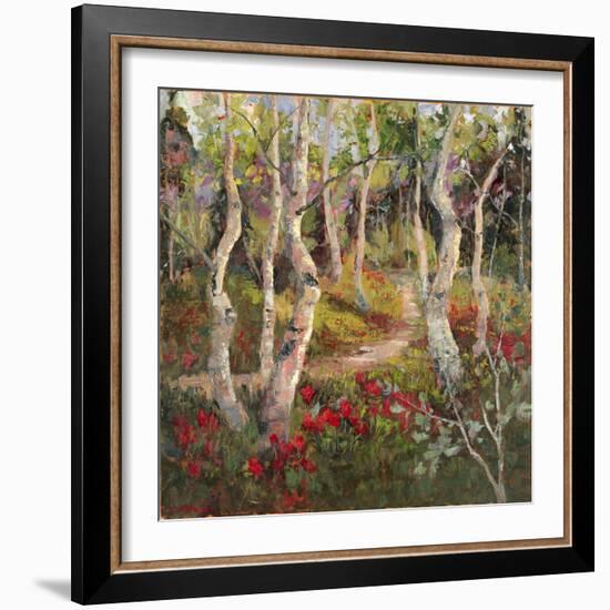 Four Seasons Aspens I-Nanette Oleson-Framed Art Print