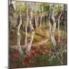 Four Seasons Aspens I-Nanette Oleson-Mounted Art Print