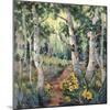 Four Seasons Aspens II-Nanette Oleson-Mounted Art Print