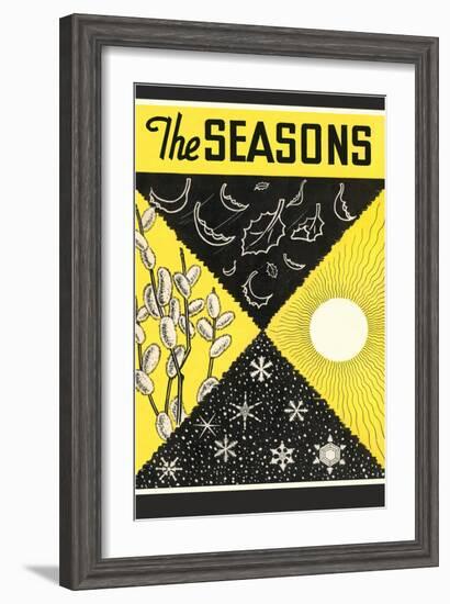 Four Seasons Chart-null-Framed Giclee Print