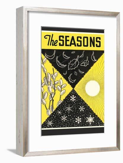 Four Seasons Chart-null-Framed Giclee Print