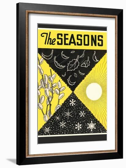 Four Seasons Chart-null-Framed Giclee Print