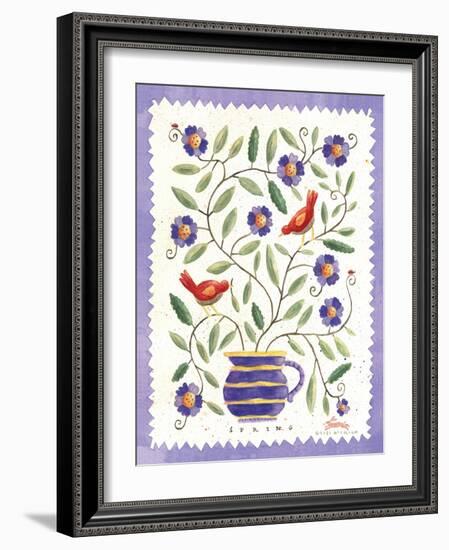 Four Seasons II-Sudi Mccollum-Framed Art Print