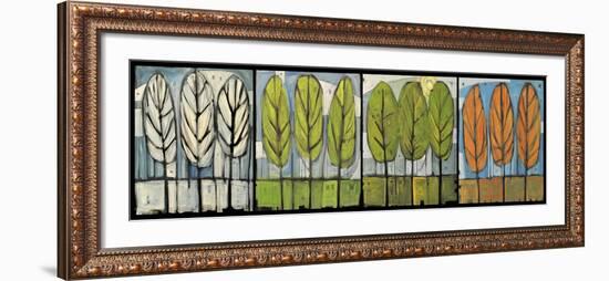 Four Seasons Tree Series Horizontal-Tim Nyberg-Framed Giclee Print