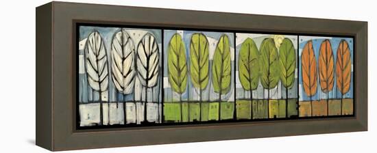 Four Seasons Tree Series Horizontal-Tim Nyberg-Framed Premier Image Canvas