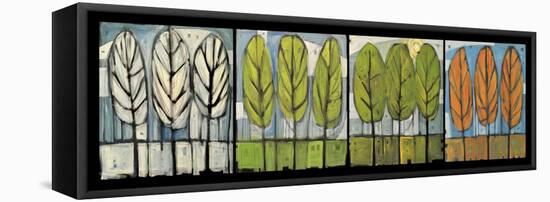 Four Seasons Tree Series Horizontal-Tim Nyberg-Framed Premier Image Canvas