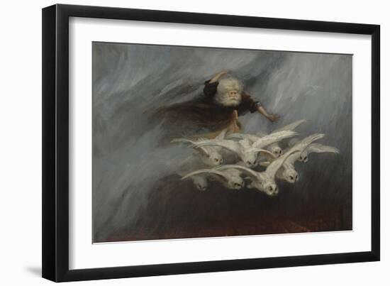 Four Seasons: Winter-William Holbrook Beard-Framed Premium Giclee Print