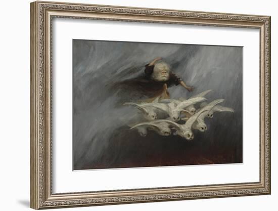 Four Seasons: Winter-William Holbrook Beard-Framed Premium Giclee Print