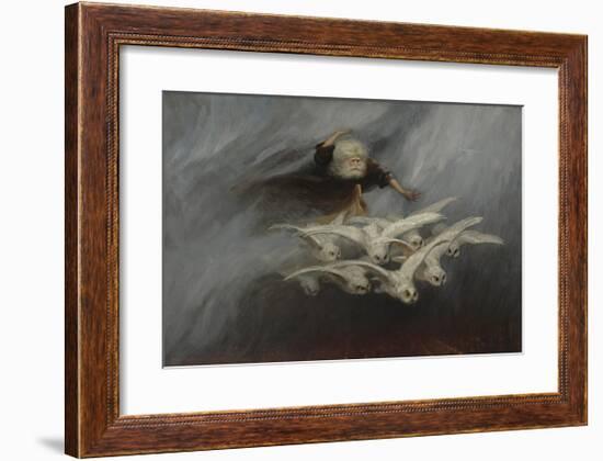 Four Seasons: Winter-William Holbrook Beard-Framed Premium Giclee Print