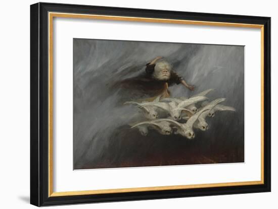 Four Seasons: Winter-William Holbrook Beard-Framed Premium Giclee Print