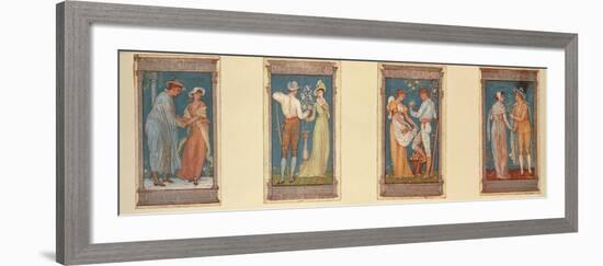 Four Seasons-Walter Crane-Framed Giclee Print