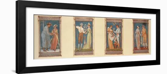 Four Seasons-Walter Crane-Framed Giclee Print