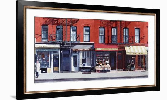 Four Shops on 11th Avenue, New York, c.2003-Anthony Butera-Framed Art Print