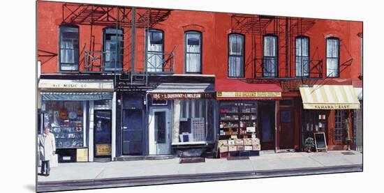 Four Shops on 11th Avenue, New York, c.2003-Anthony Butera-Mounted Art Print