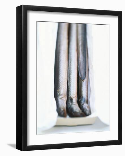 Four Smoked Eels in a Box-Peter Medilek-Framed Photographic Print