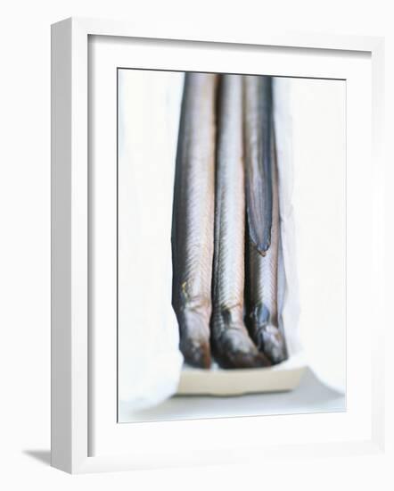 Four Smoked Eels in a Box-Peter Medilek-Framed Photographic Print