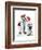 Four Sporting Boys: Baseball-Norman Rockwell-Framed Giclee Print