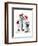 Four Sporting Boys: Baseball-Norman Rockwell-Framed Giclee Print