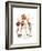 Four Sporting Boys: Basketball-Norman Rockwell-Framed Giclee Print