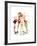 Four Sporting Boys: Basketball-Norman Rockwell-Framed Giclee Print