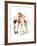 Four Sporting Boys: Basketball-Norman Rockwell-Framed Giclee Print