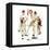 Four Sporting Boys: Golf-Norman Rockwell-Framed Premier Image Canvas