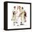 Four Sporting Boys: Golf-Norman Rockwell-Framed Premier Image Canvas