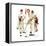 Four Sporting Boys: Golf-Norman Rockwell-Framed Premier Image Canvas