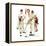 Four Sporting Boys: Golf-Norman Rockwell-Framed Premier Image Canvas