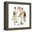 Four Sporting Boys: Golf-Norman Rockwell-Framed Premier Image Canvas