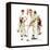 Four Sporting Boys: Golf-Norman Rockwell-Framed Premier Image Canvas