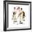 Four Sporting Boys: Golf-Norman Rockwell-Framed Premium Giclee Print