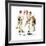 Four Sporting Boys: Golf-Norman Rockwell-Framed Giclee Print