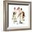 Four Sporting Boys: Golf-Norman Rockwell-Framed Giclee Print