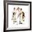 Four Sporting Boys: Golf-Norman Rockwell-Framed Giclee Print