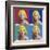 FOUR SQUARE MARILYN-CHRIS CONSANI-Framed Art Print