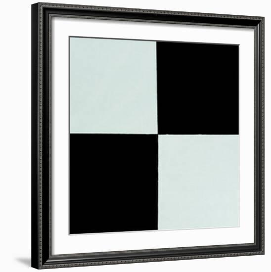 Four Squares, c.1915-Kasimir Malevich-Framed Serigraph